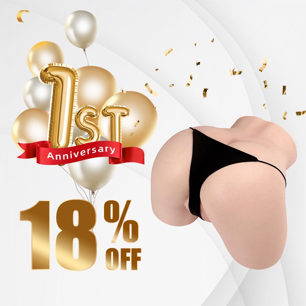 LoveNestle 1st anniversary sale In Stock Sex Dolls Gina 43.43LB Life Size Doggy Style Big Ass Silicone Sex Doll